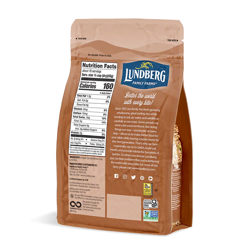 Organic Sprouted Brown Basmati Rice - Image 4