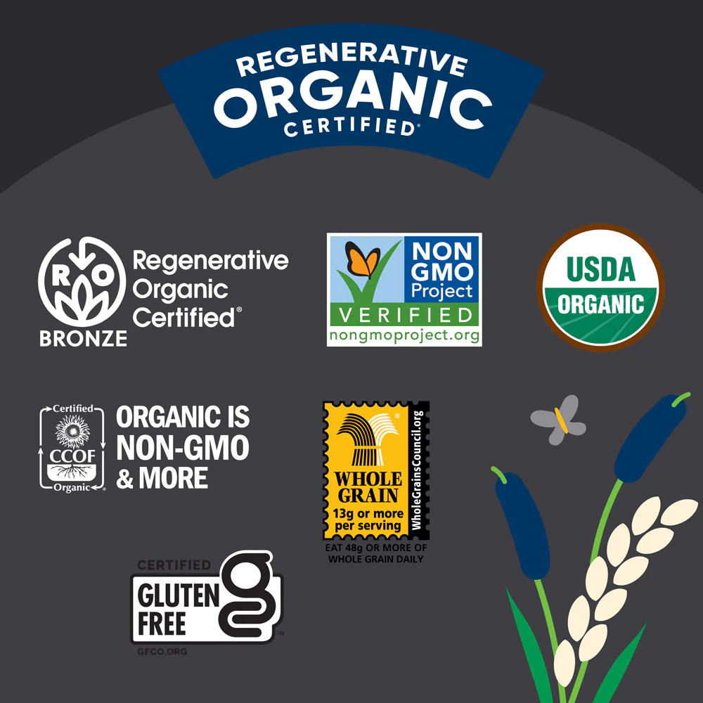 Organic Cracked Black Pepper Thin Rice Cakes - Image 5